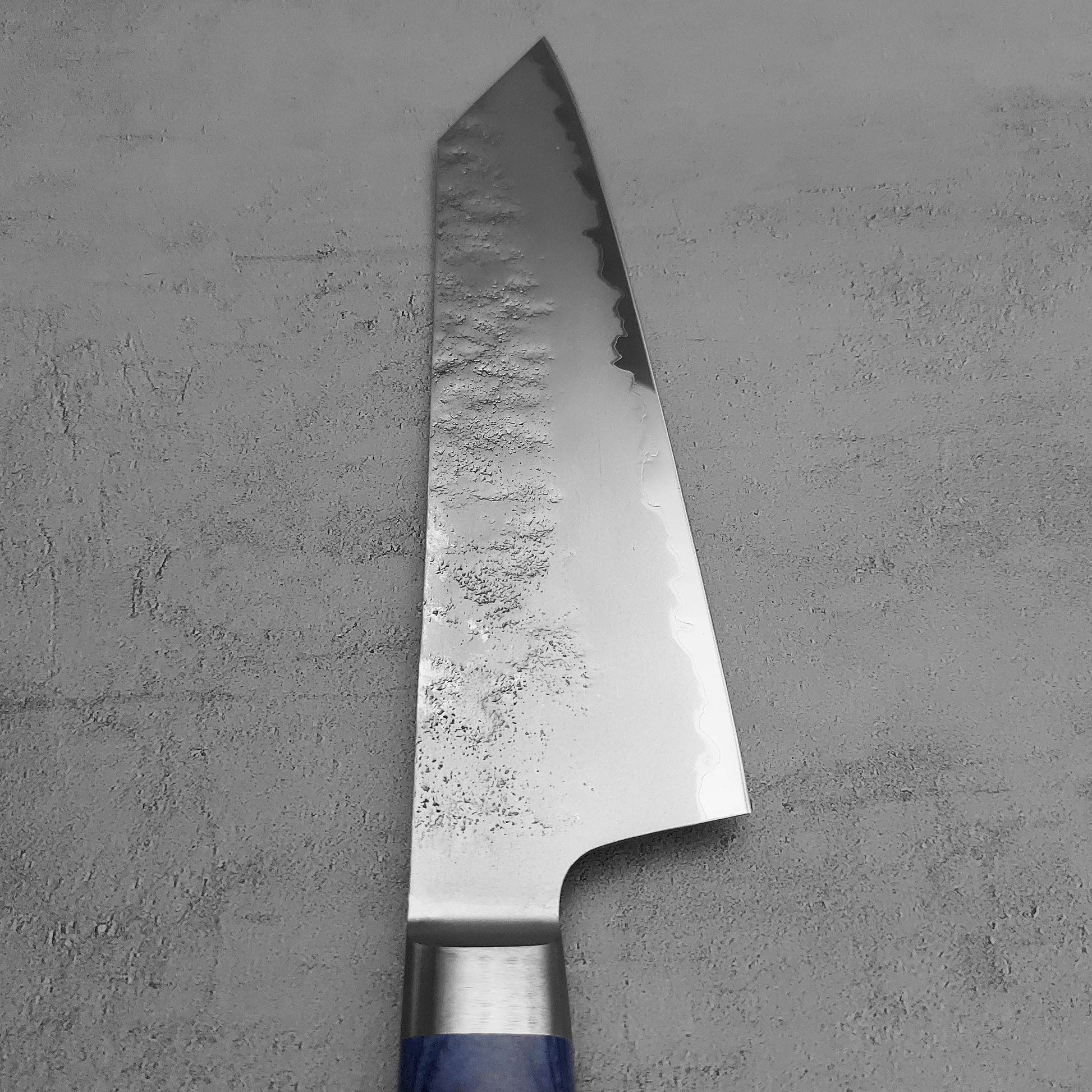 Japanese Blue Steel Knife - Blue Clouds Series